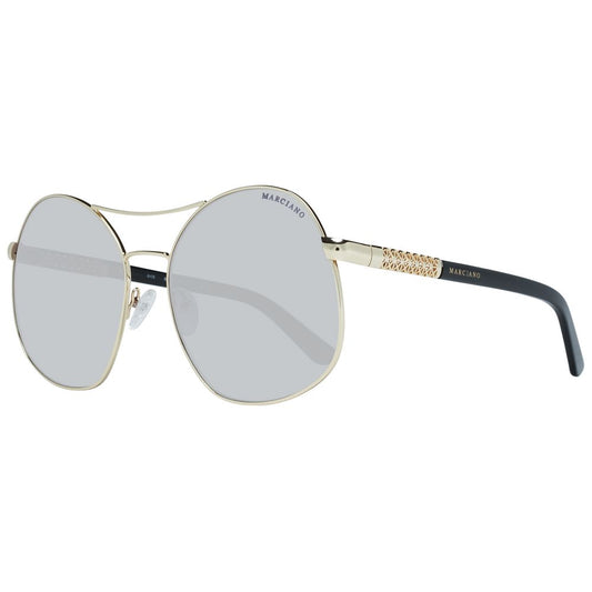 Marciano by Guess Złote Okulary Przeciwsłoneczne Damskie