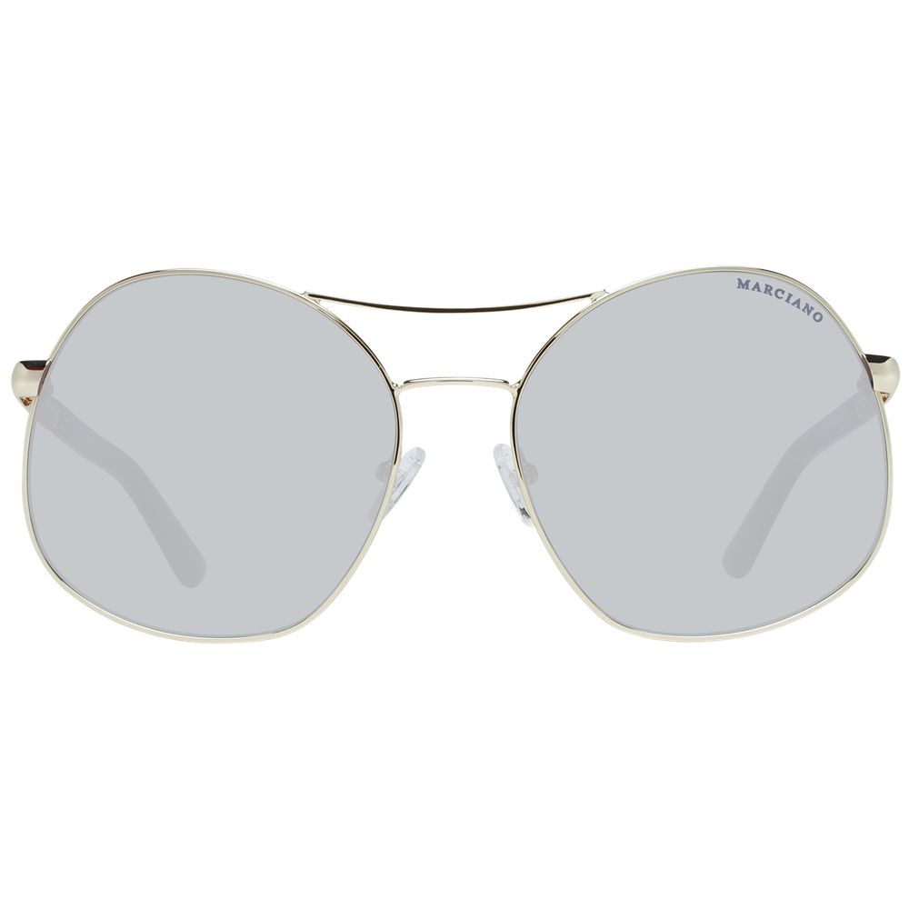 Marciano by Guess Złote Okulary Przeciwsłoneczne Damskie