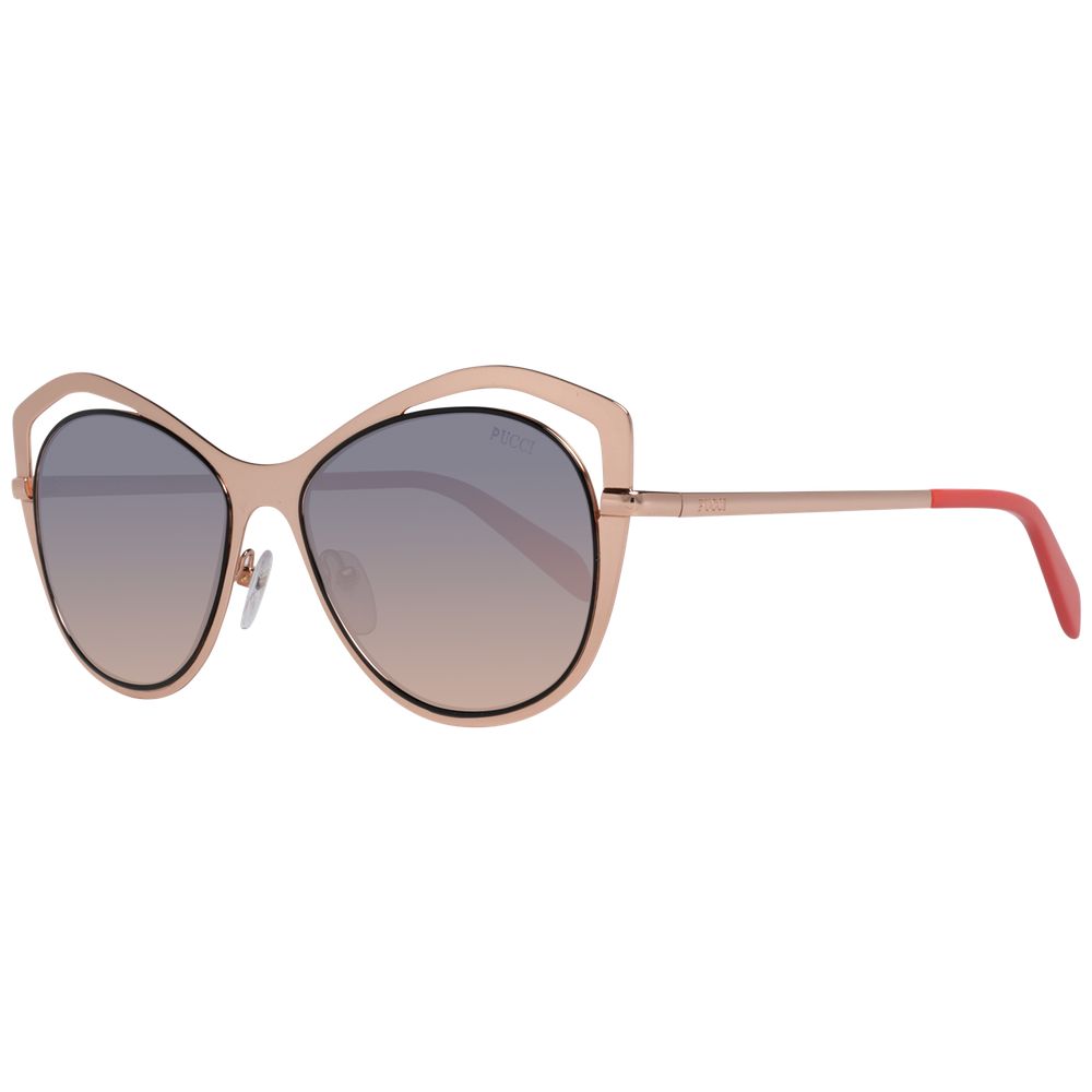 Okulary przeciwsłoneczne damskie Emilio Pucci Rose Gold