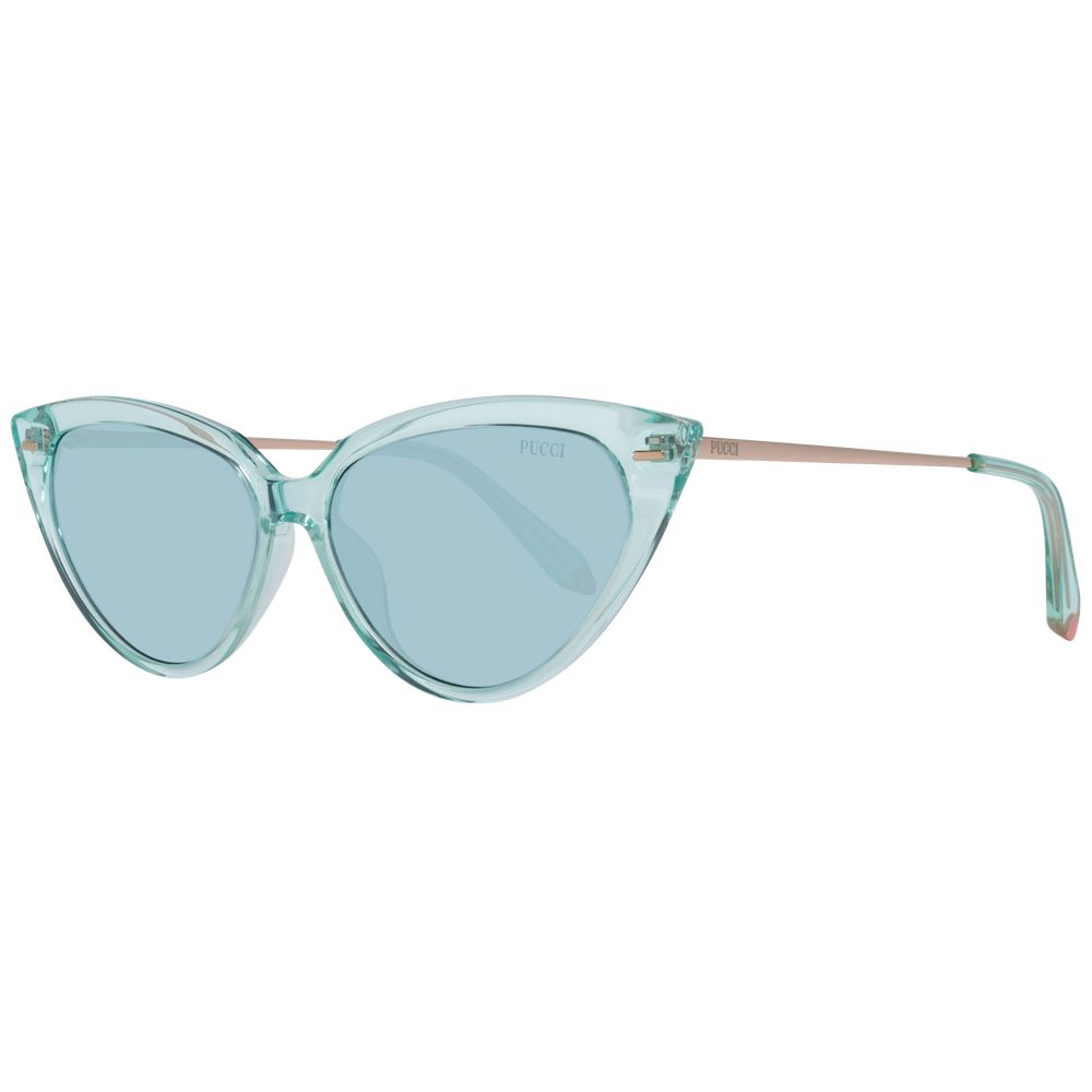 Okulary przeciwsłoneczne damskie Emilio Pucci Turquoise