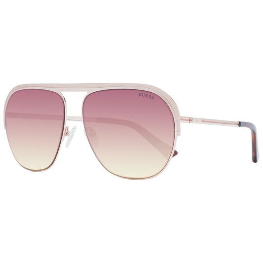 Guess Rose Gold Unisex Sunglasses