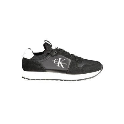 Calvin Klein Black Polyester Sneaker