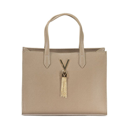 Valentino Bags Brown Polyethylene Handbag