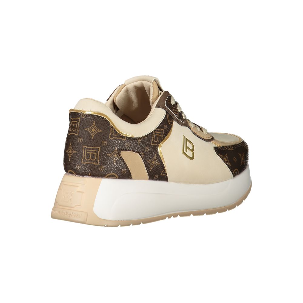 Laura Biagiotti Beige Polyethylene Sneaker