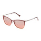 Police Orange Metal Sunglasses