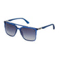 Police Blue Acetate Sunglasses