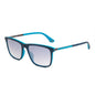 Police Blue Acetate Sunglasses