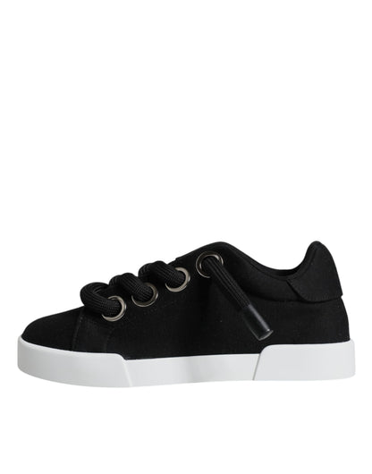 Czarne trampki Portofino Low Top