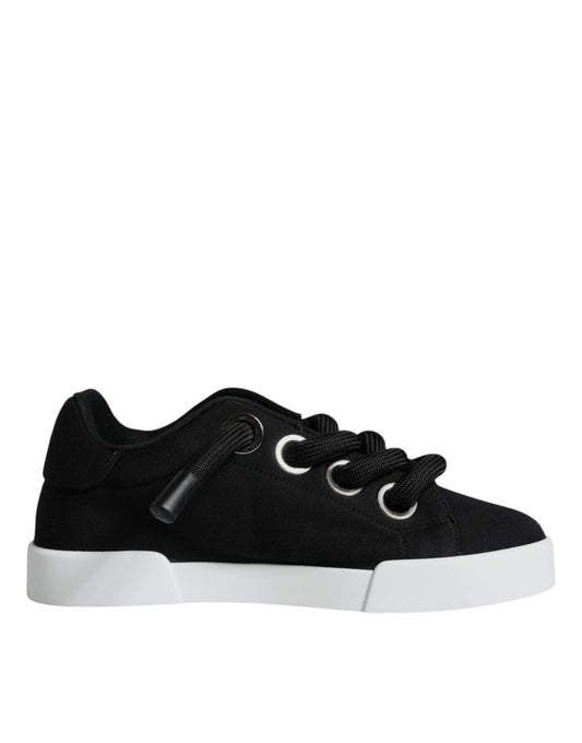 Czarne trampki Portofino Low Top