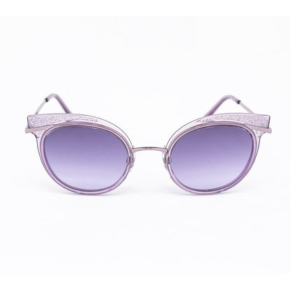 Swarovski Purple Metal Sunglasses