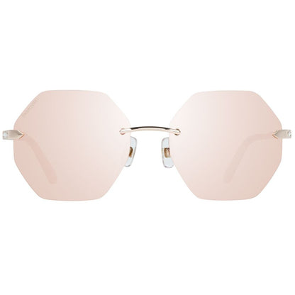 Swarovski Gold Metal Sunglasses