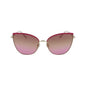 Longchamp Gold Metal Sunglasses