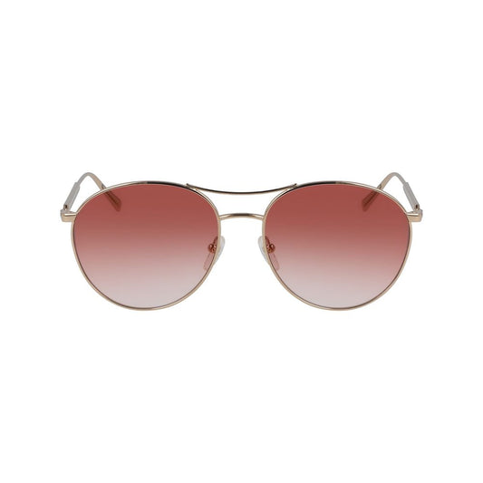 Longchamp Rose Gold Metal Sunglasses