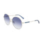 Longchamp Gold Metal Sunglasses