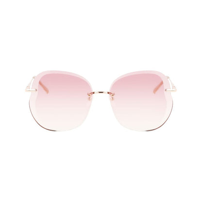 Longchamp Rose Gold Metal Sunglasses