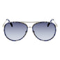 Longchamp Gold Metal Sunglasses