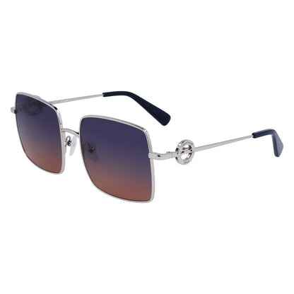 Longchamp Gray Metal Sunglasses