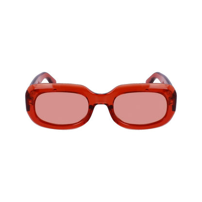 Longchamp Orange Injected Sunglasses