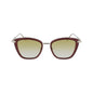 Longchamp Red Metal Sunglasses