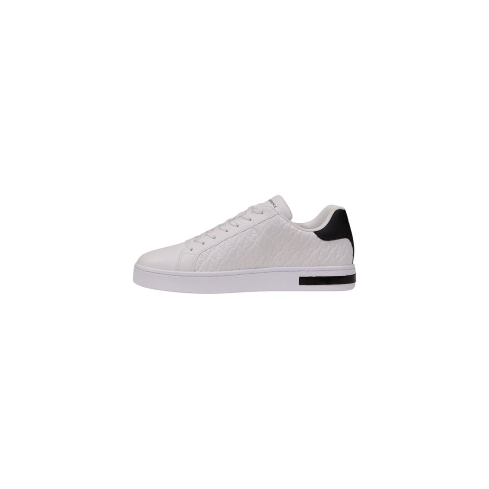 Armani Exchange White Polyester Sneaker