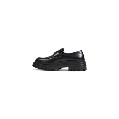 Love Moschino Black Polyethylene Flat Shoe