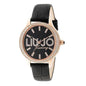 Liu Jo Black Leather Watch