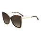 Missoni Brown Metal Sunglasses