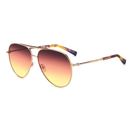 Missoni Gold Metal Sunglasses