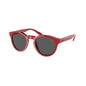 Ralph Lauren Red Acetate Sunglasses