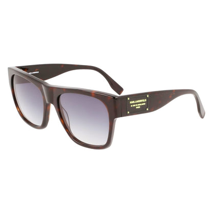 Karl Lagerfeld Brown Acetate Sunglasses