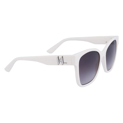 Karl Lagerfeld White Injected Sunglasses