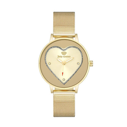 Juicy Couture Gold Stainless Steel Watch