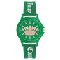 Juicy Couture Green Silicone Watch