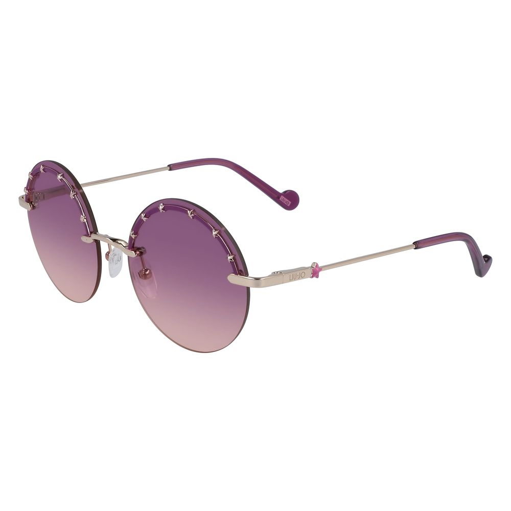 Liu Jo Gold Metal Sunglasses