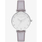 Olivia Burton Gray Synthetic Leather Watch