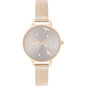 Olivia Burton Gold Steel Watch