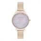 Olivia Burton Gold Steel Watch