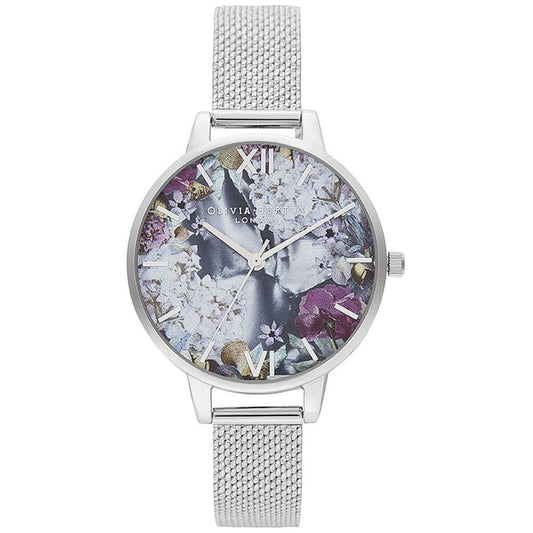 Olivia Burton Silver Steel Watch