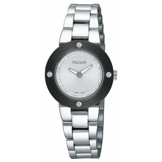 Pulsar Silver Stainless Steel Watch