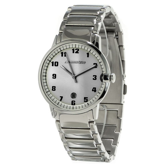 Chronotech Silver Steel Watch