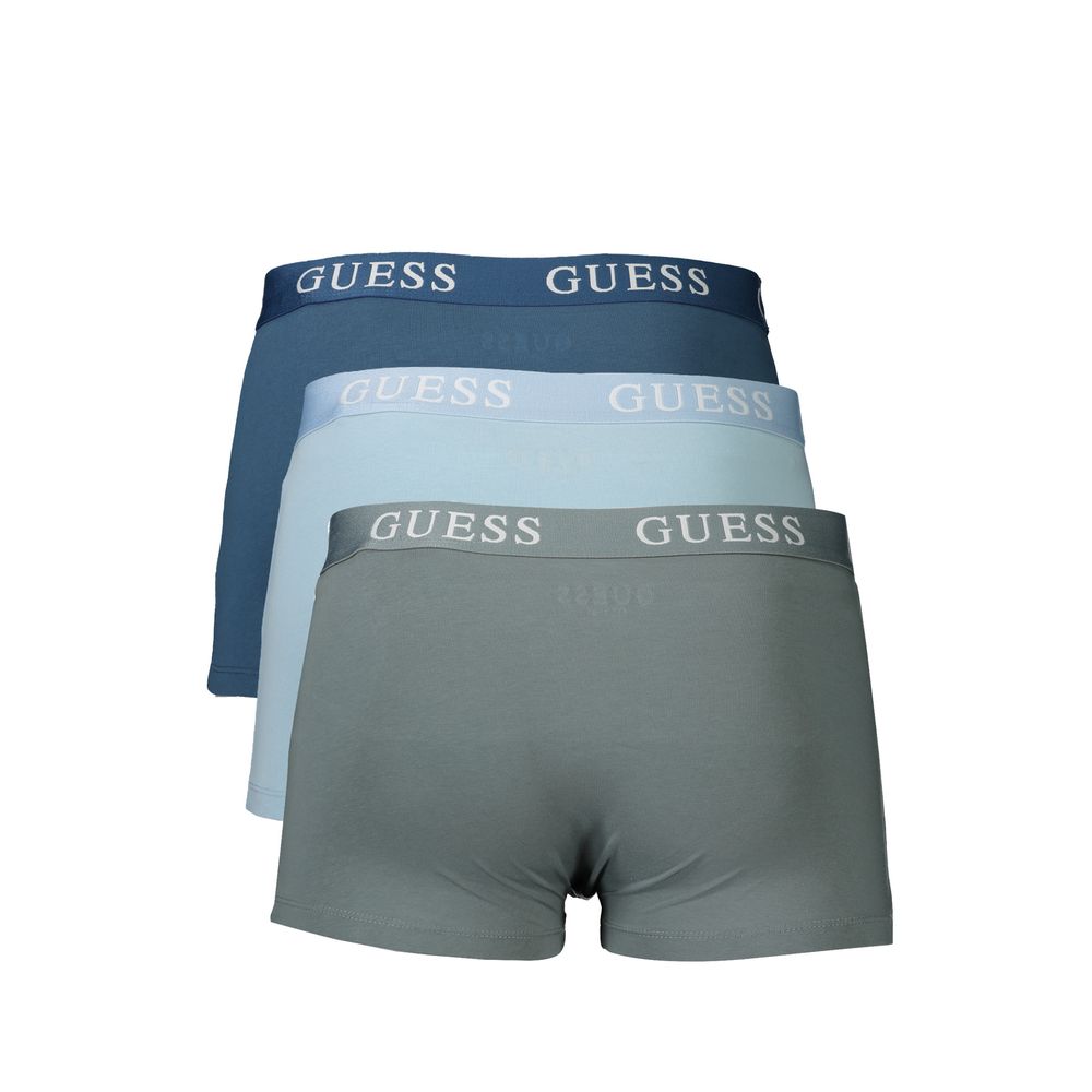 Guess Jeans Light Blue Cotton Underwear