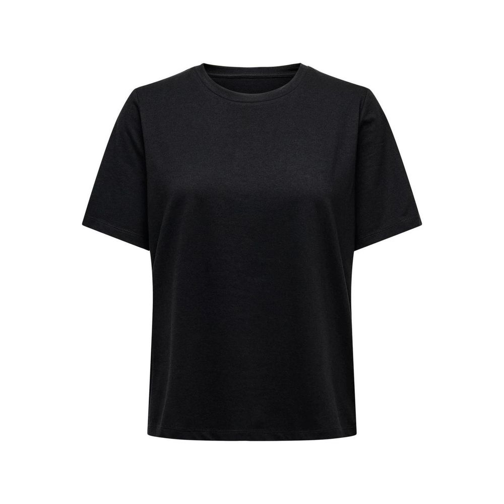 Only Black Cotton Tops & T-Shirt