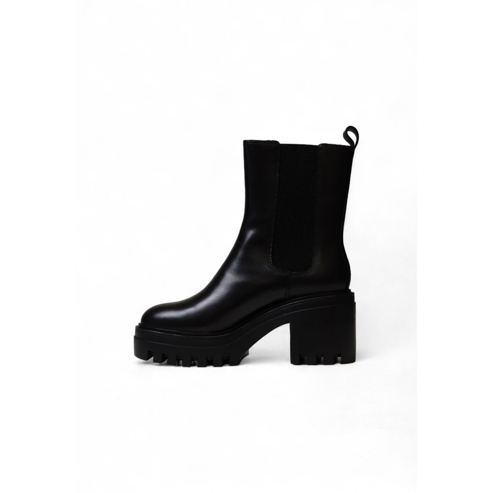 Calvin Klein Black Leather Boot