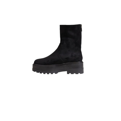 Calvin Klein Black Recycled Polyester Boot