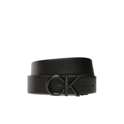 Calvin Klein Black Recycled Polyester Belt