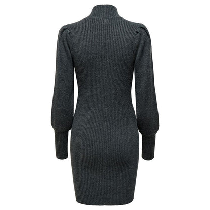 Only Gray Viscose Dress