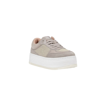 Calvin Klein Jeans Gray Recycled Cotton Sneaker