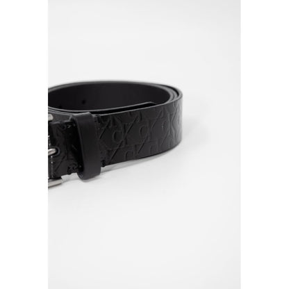 Calvin Klein Jeans Black Leather Belt