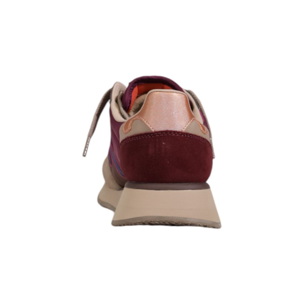 Wushu Bordeaux Nylon Sneaker