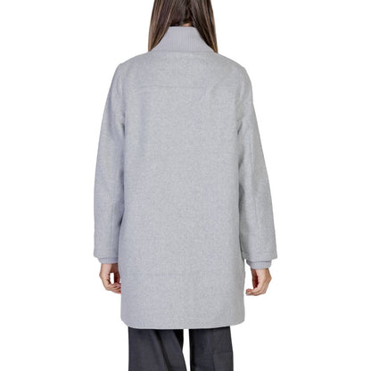 Street One Gray Polyester Jackets & Coat